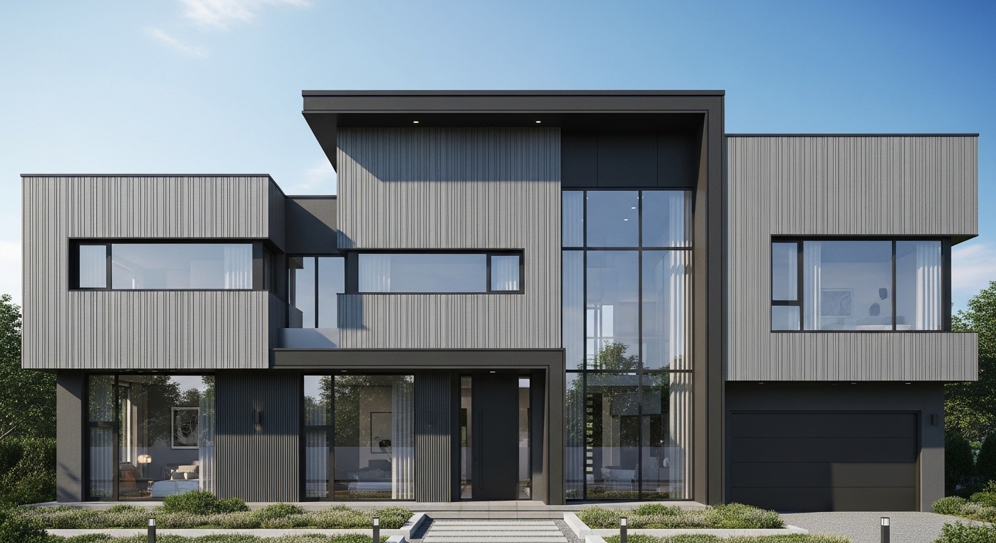 징크 외벽 시공